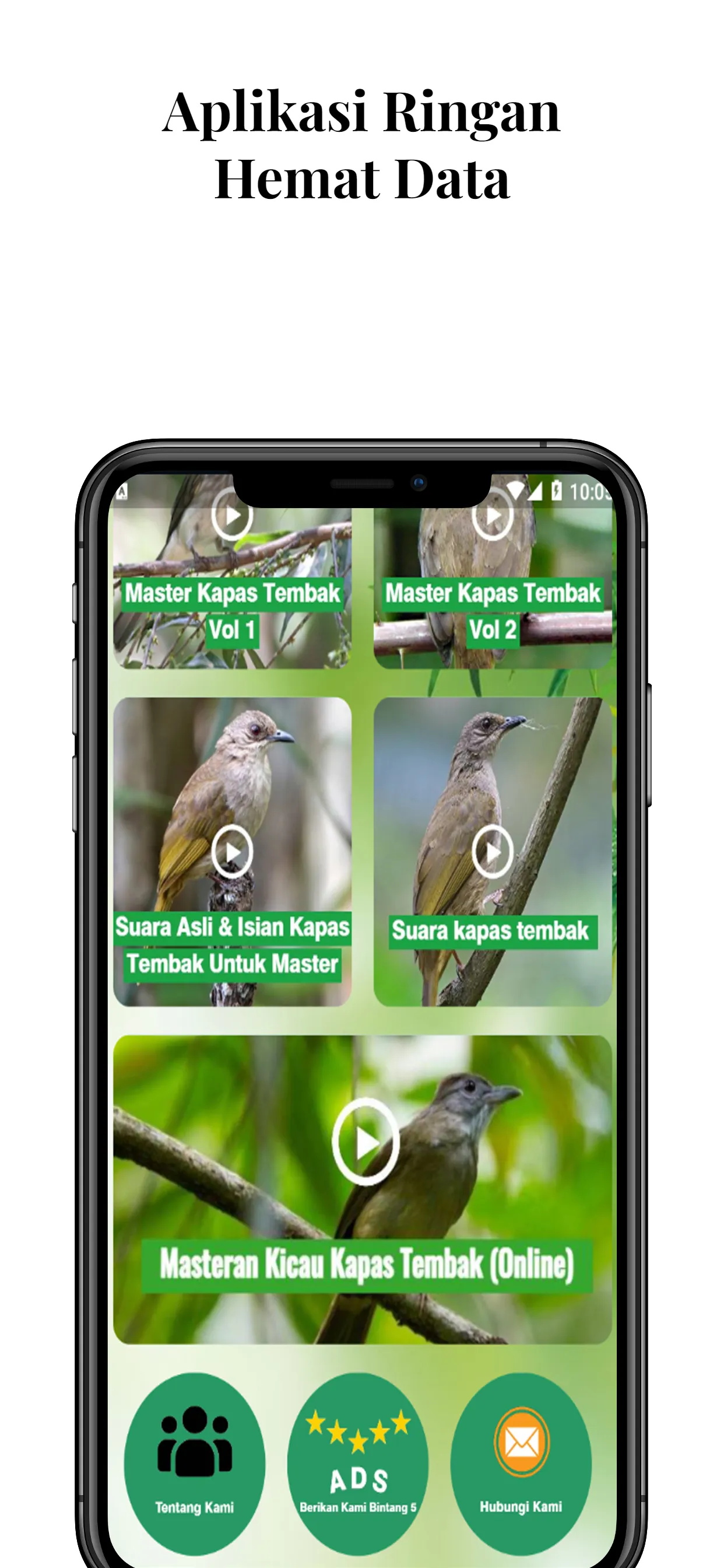 Masteran Kicau Kapas Tembak | Indus Appstore | Screenshot