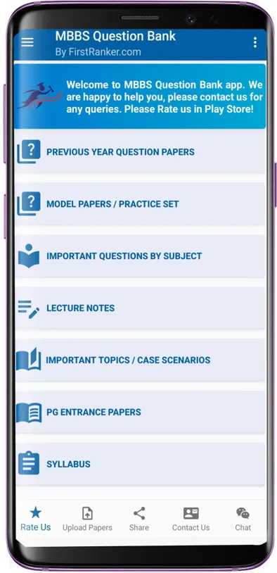 MBBS Question Bank, MBBS Notes | Indus Appstore | Screenshot