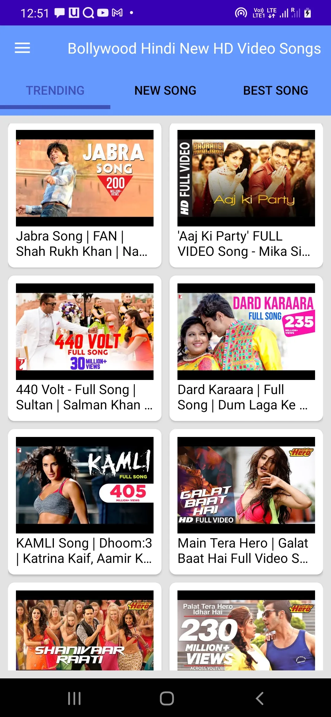 Hindi Video Songs HD 2023 | Indus Appstore | Screenshot