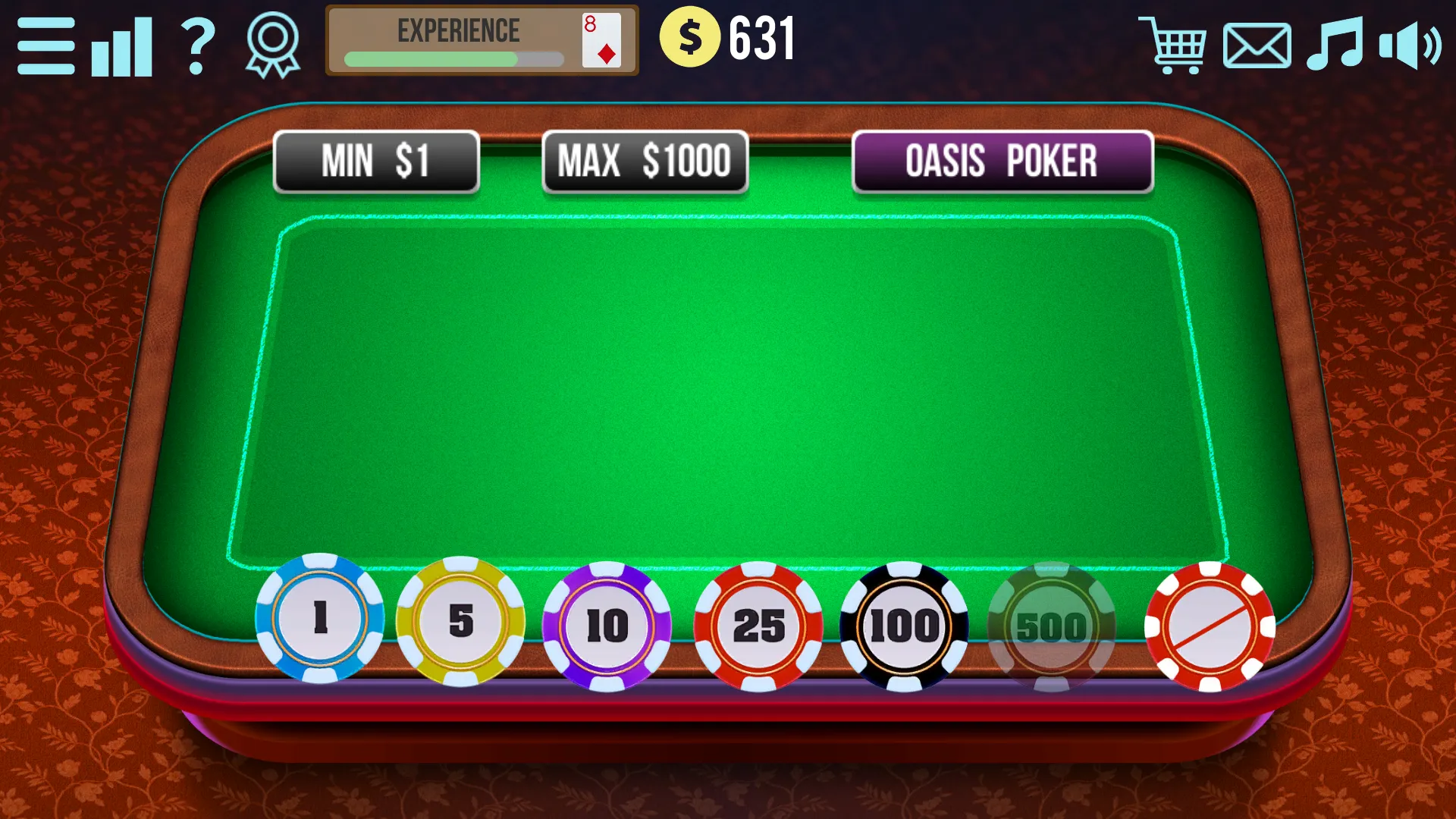 Oasis Poker | Indus Appstore | Screenshot