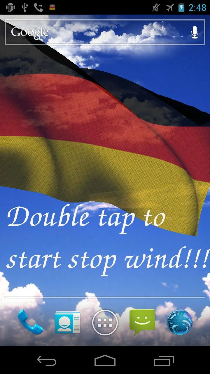 Germany Flag Live Wallpaper | Indus Appstore | Screenshot