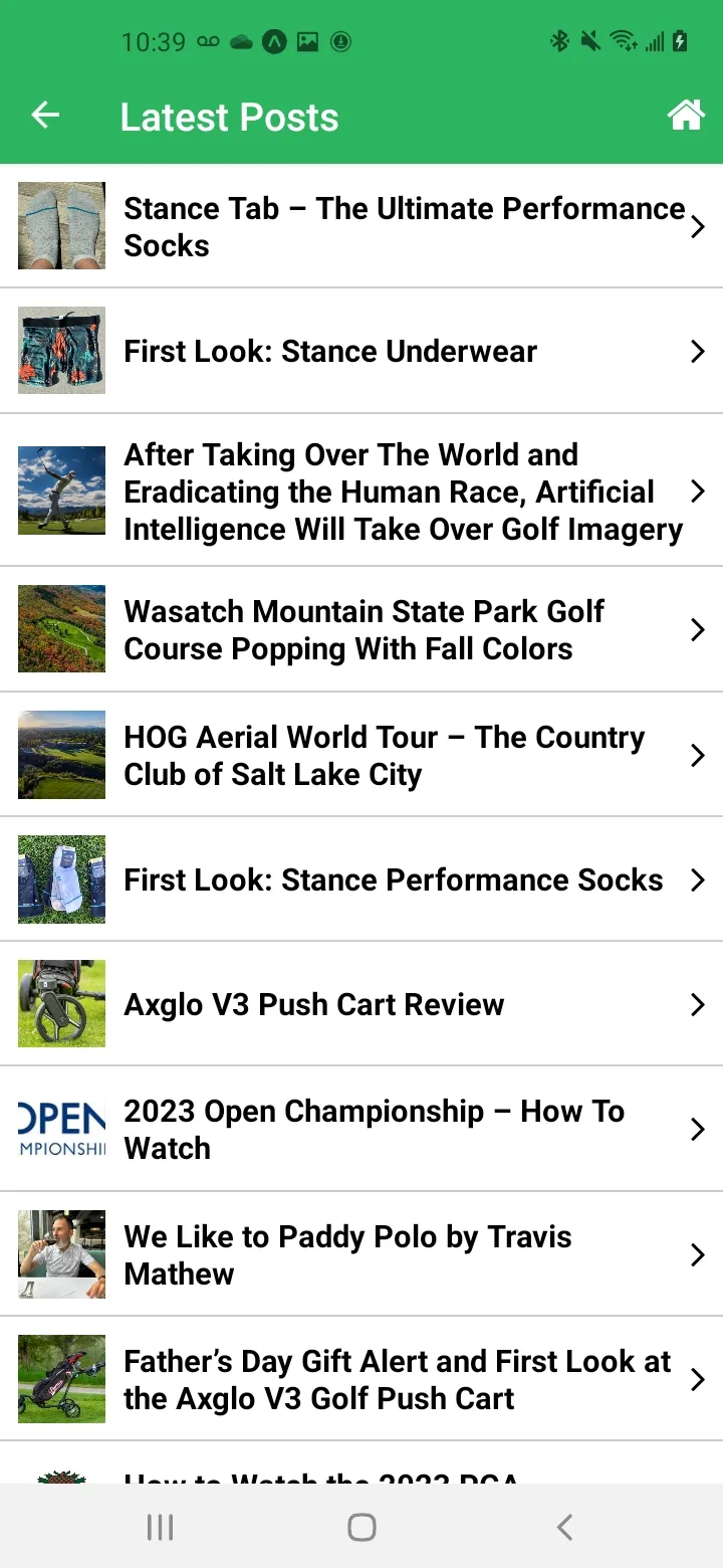 Hooked on Golf Blog | Indus Appstore | Screenshot