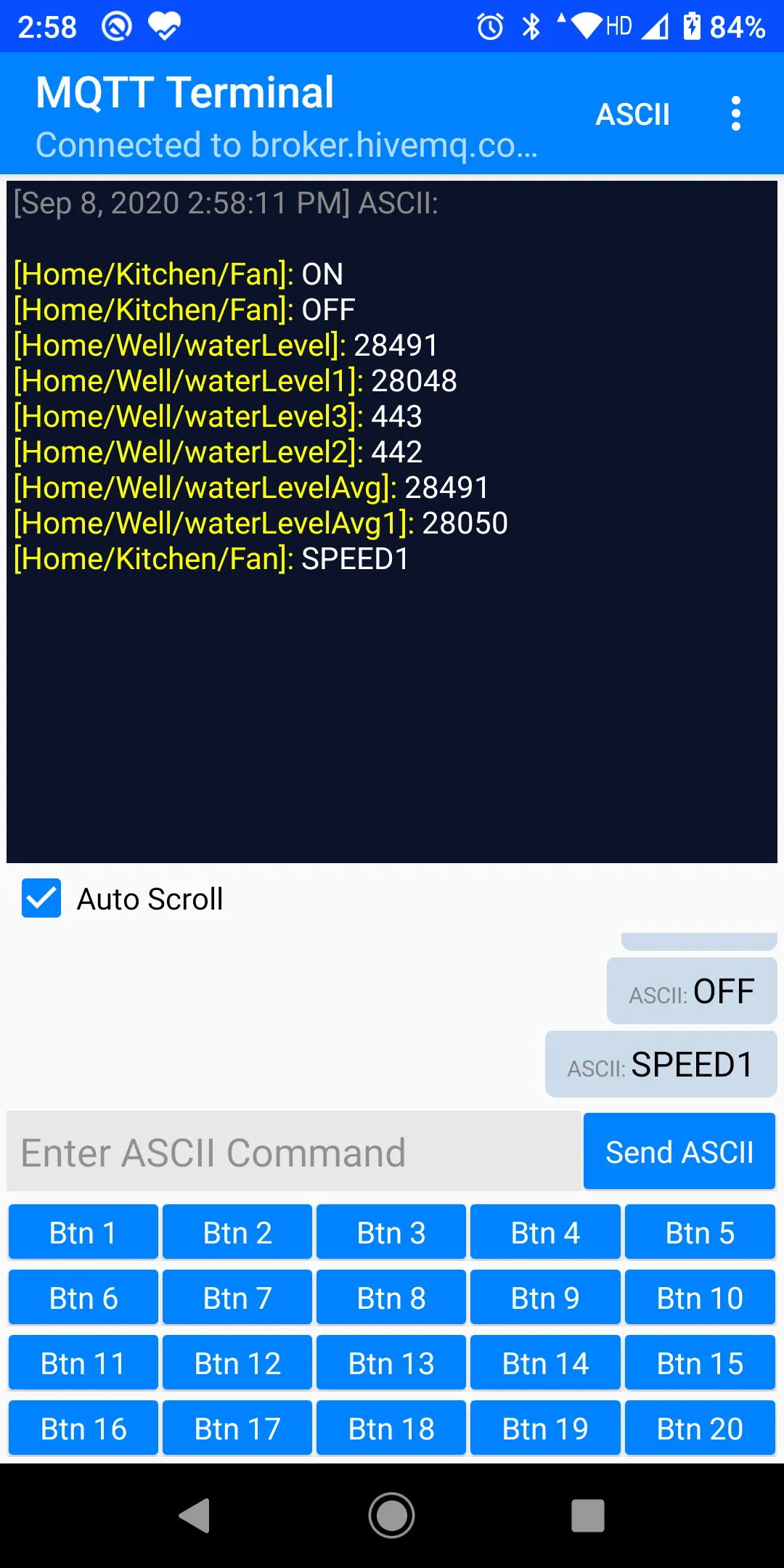 MQTT Terminal | Indus Appstore | Screenshot