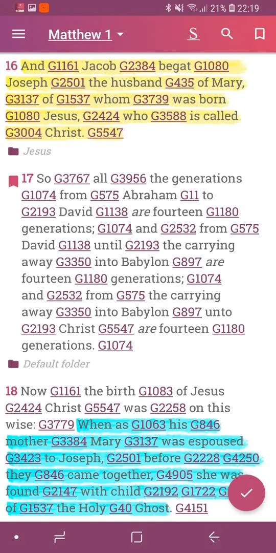 KJV Study Bible Offline | Indus Appstore | Screenshot