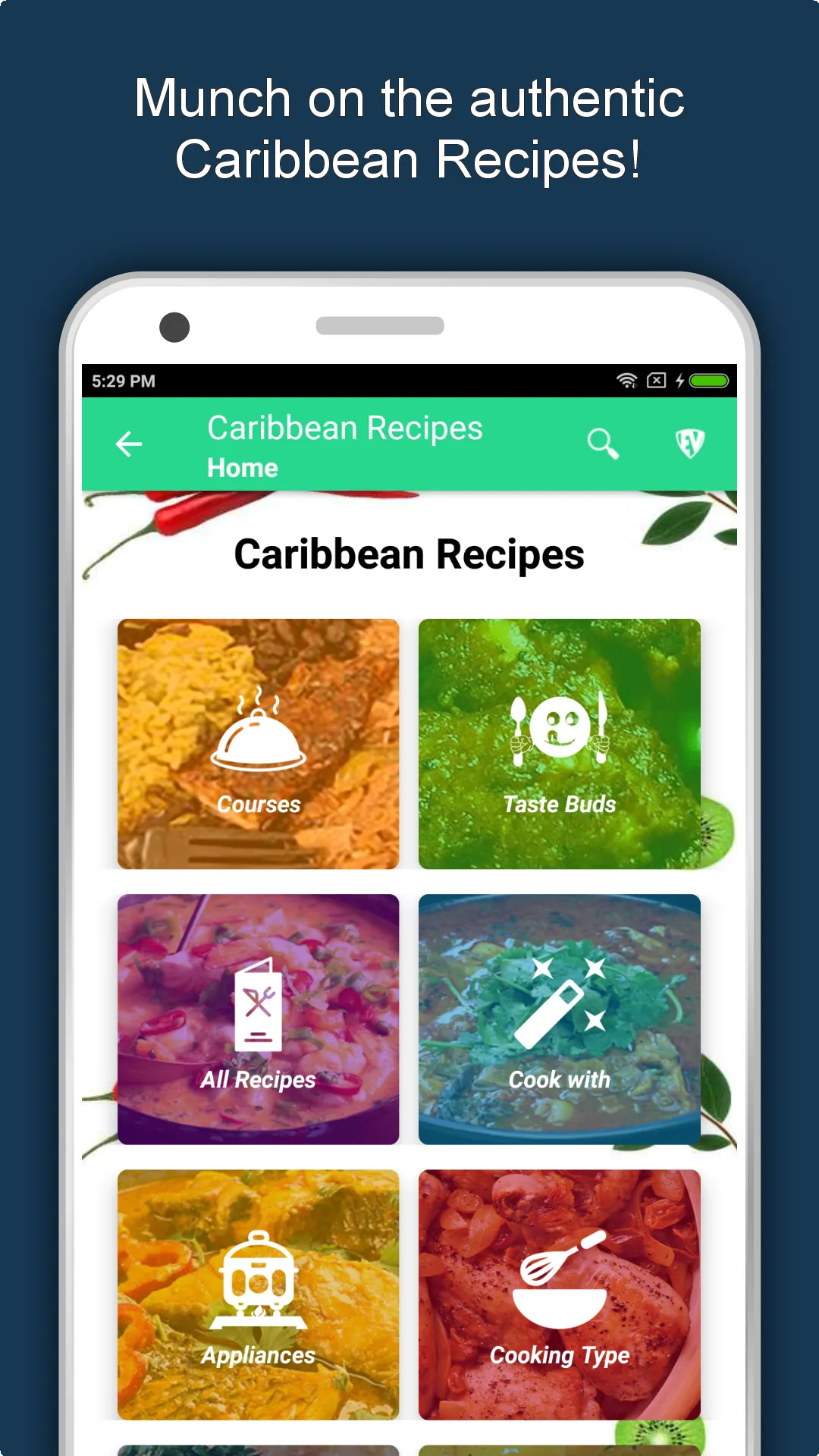 Caribbean Recipe Jamaican Food | Indus Appstore | Screenshot