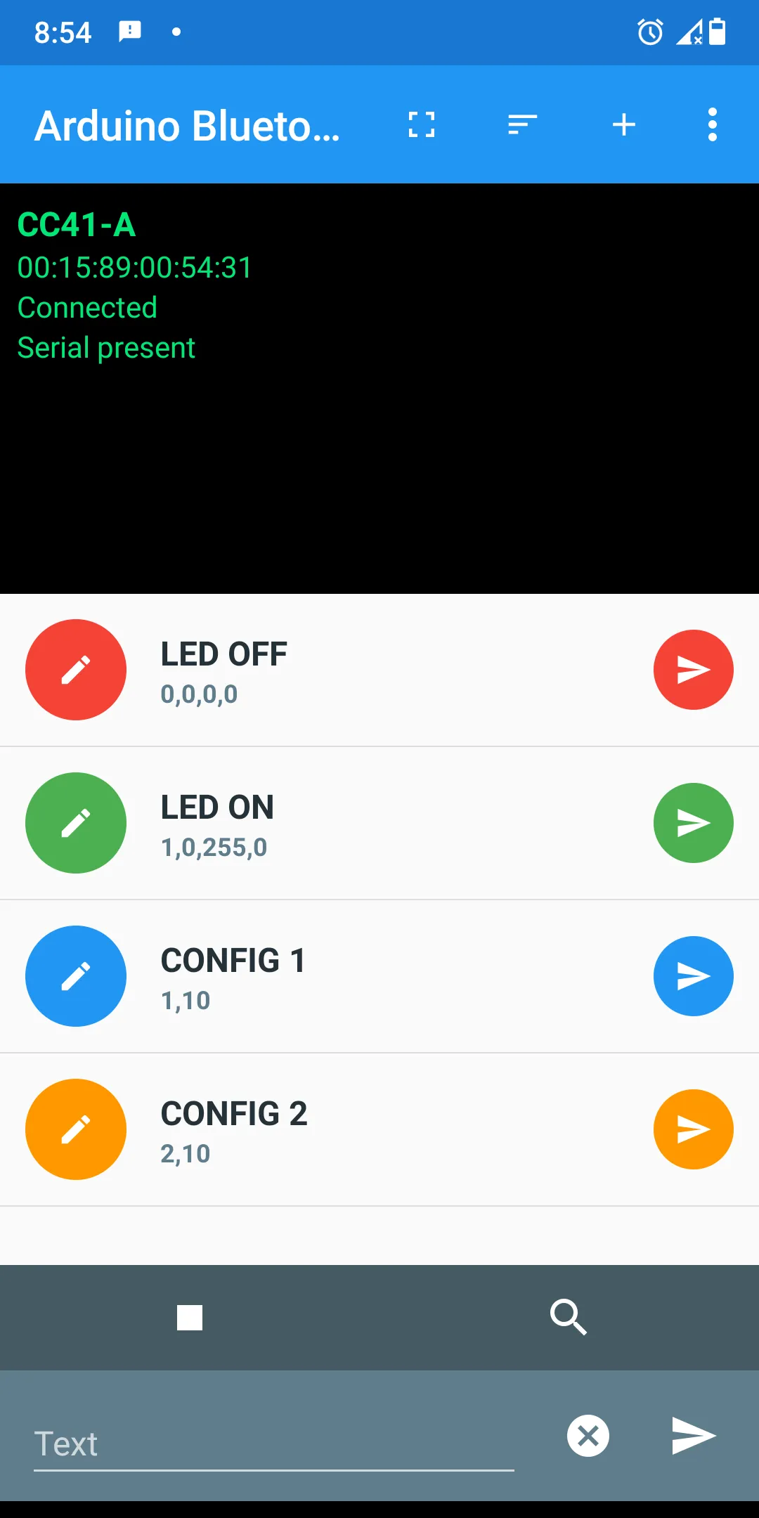 Arduino Bluetooth Controller | Indus Appstore | Screenshot