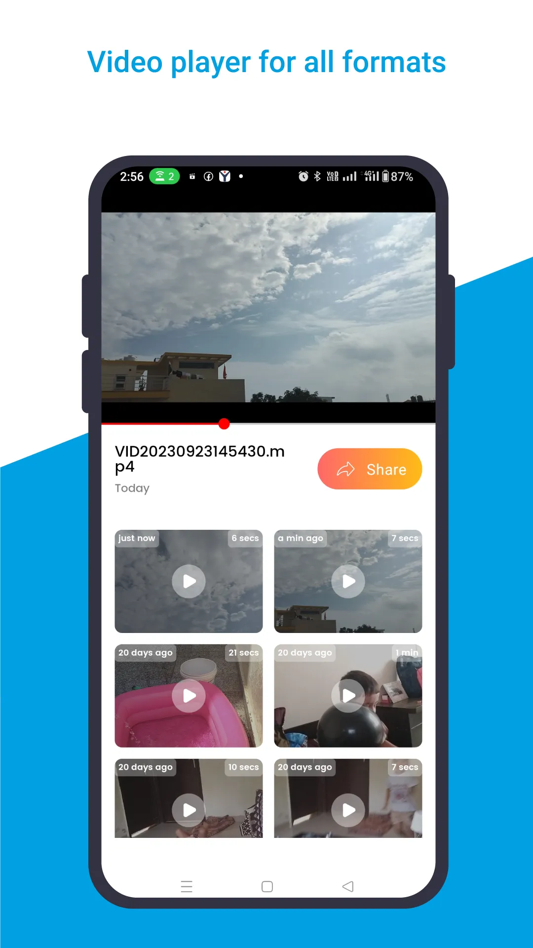 AVX Video Player All Formats | Indus Appstore | Screenshot