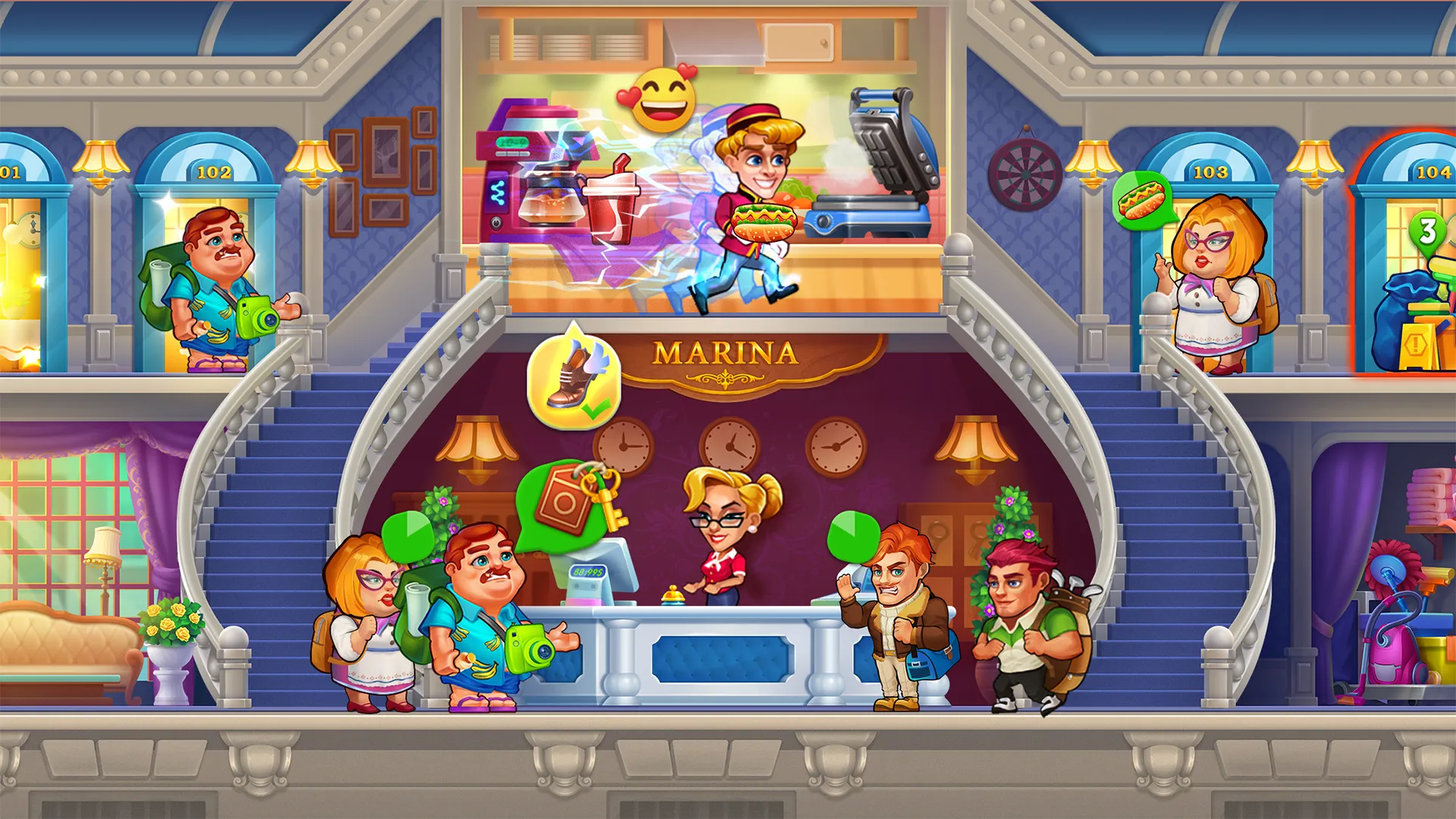 Dream Hotel: Hotel Manager | Indus Appstore | Screenshot