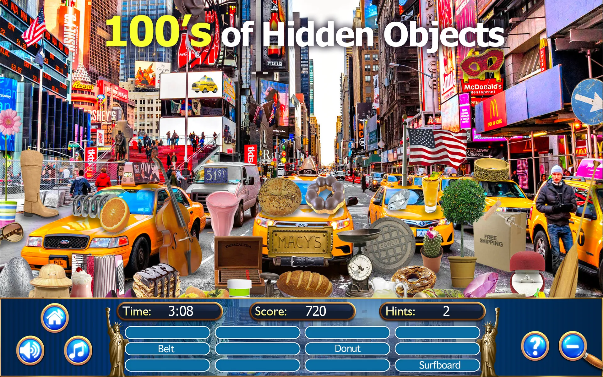 Hidden Objects New York City | Indus Appstore | Screenshot