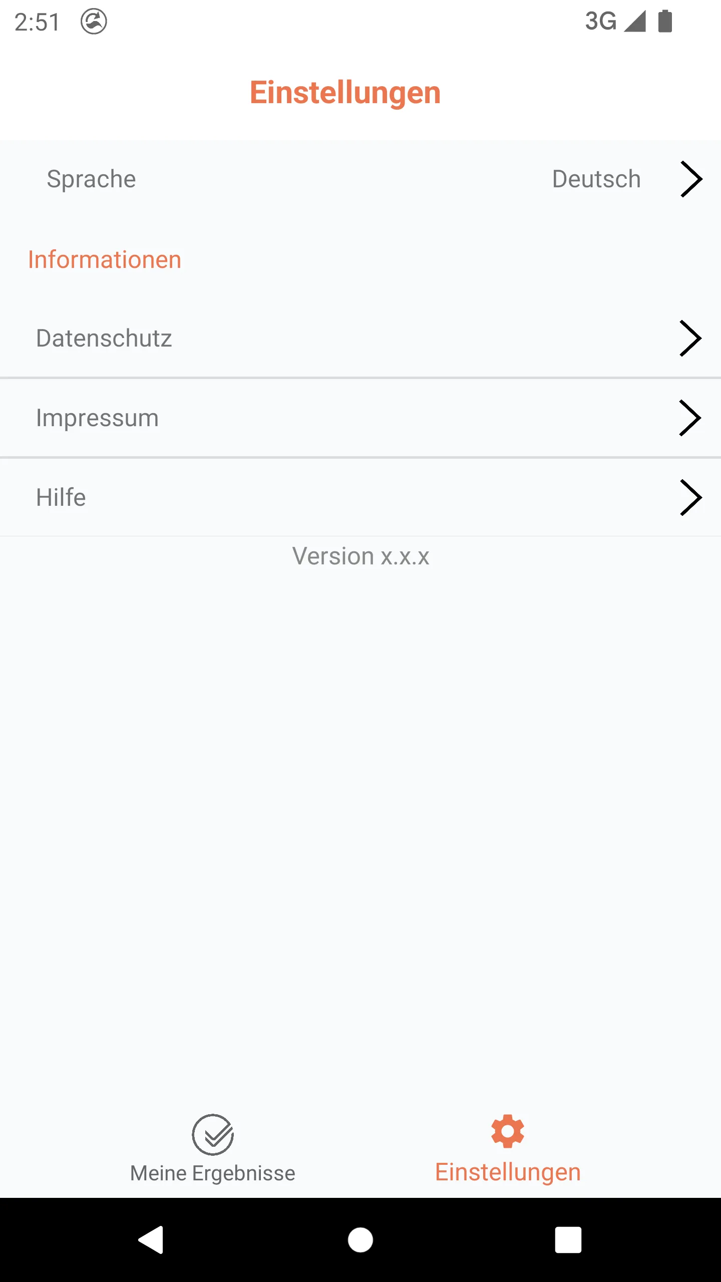 Mein Testergebnis | Indus Appstore | Screenshot