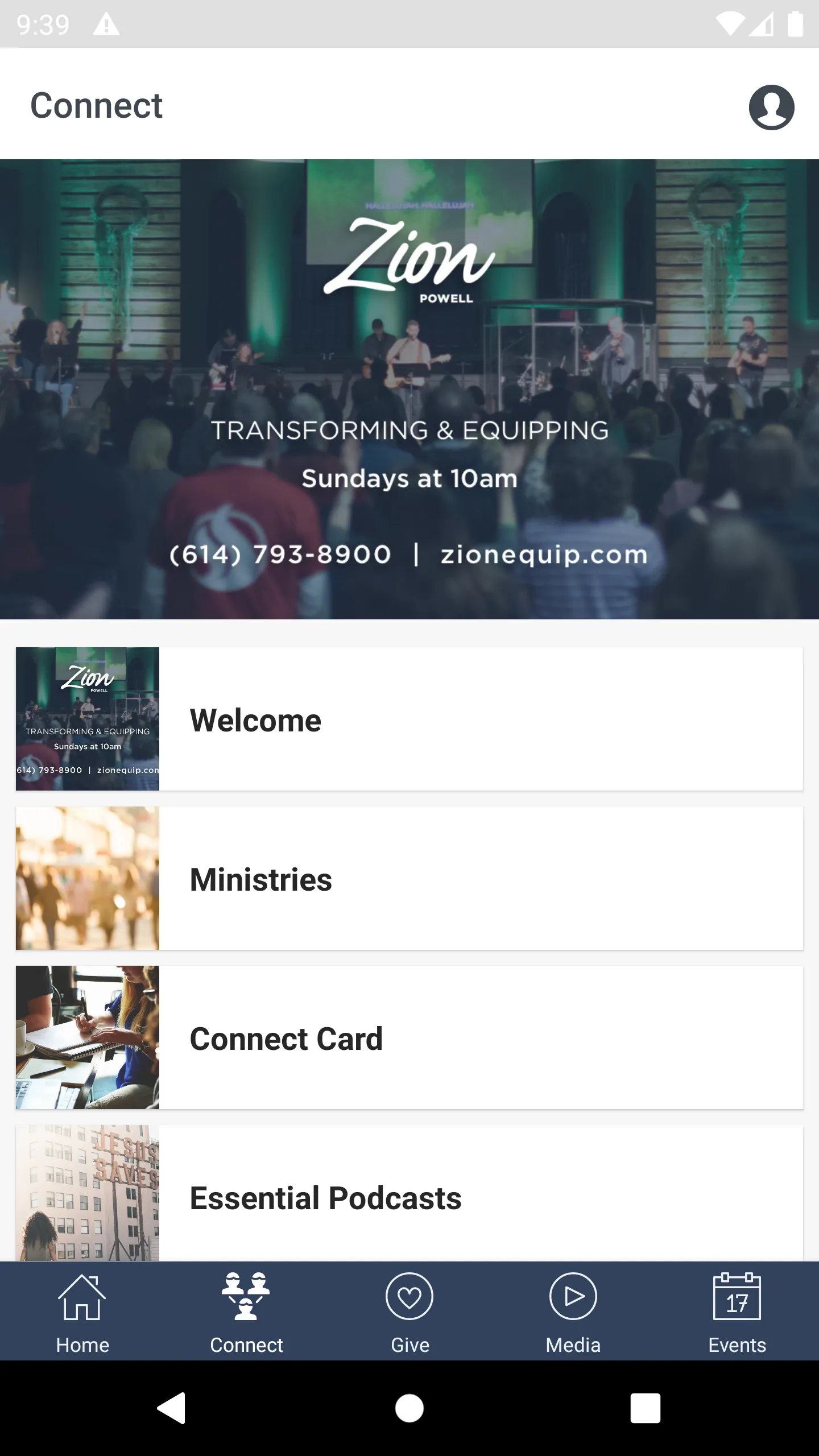 Zion Christian Fellowship | Indus Appstore | Screenshot