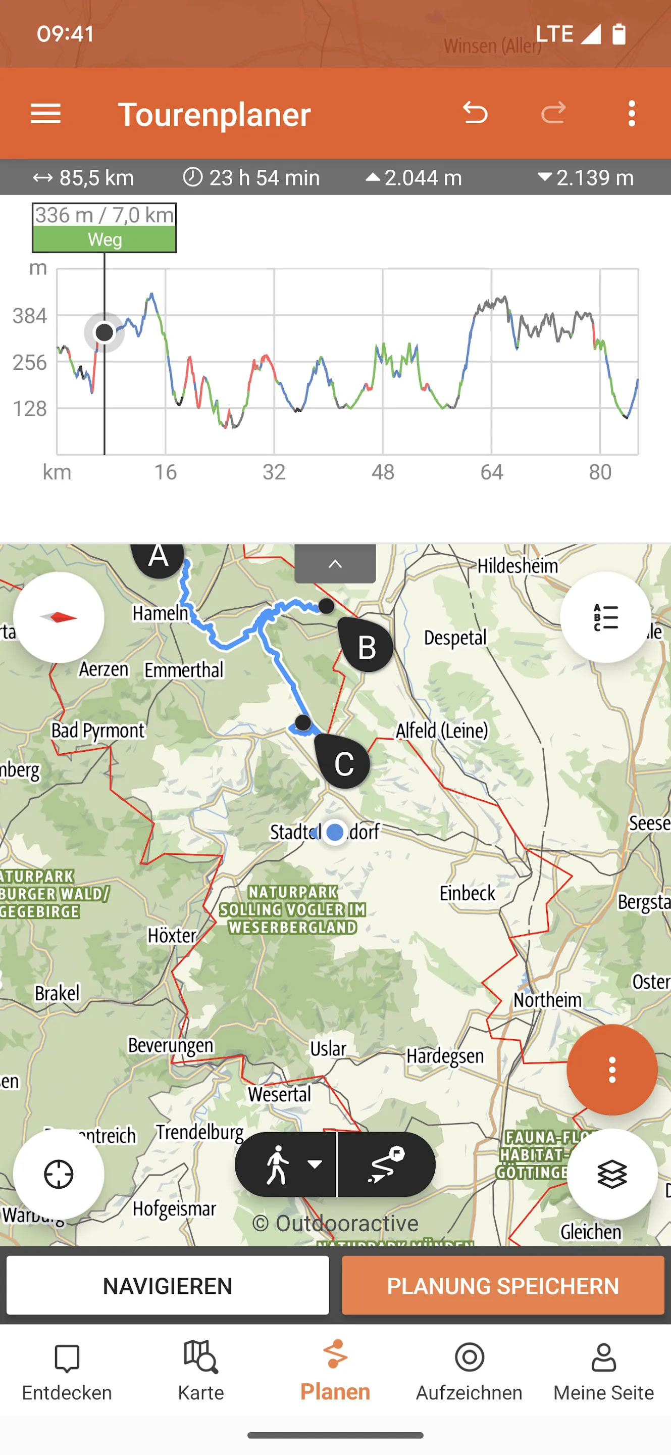 Weser-Radweg | Indus Appstore | Screenshot