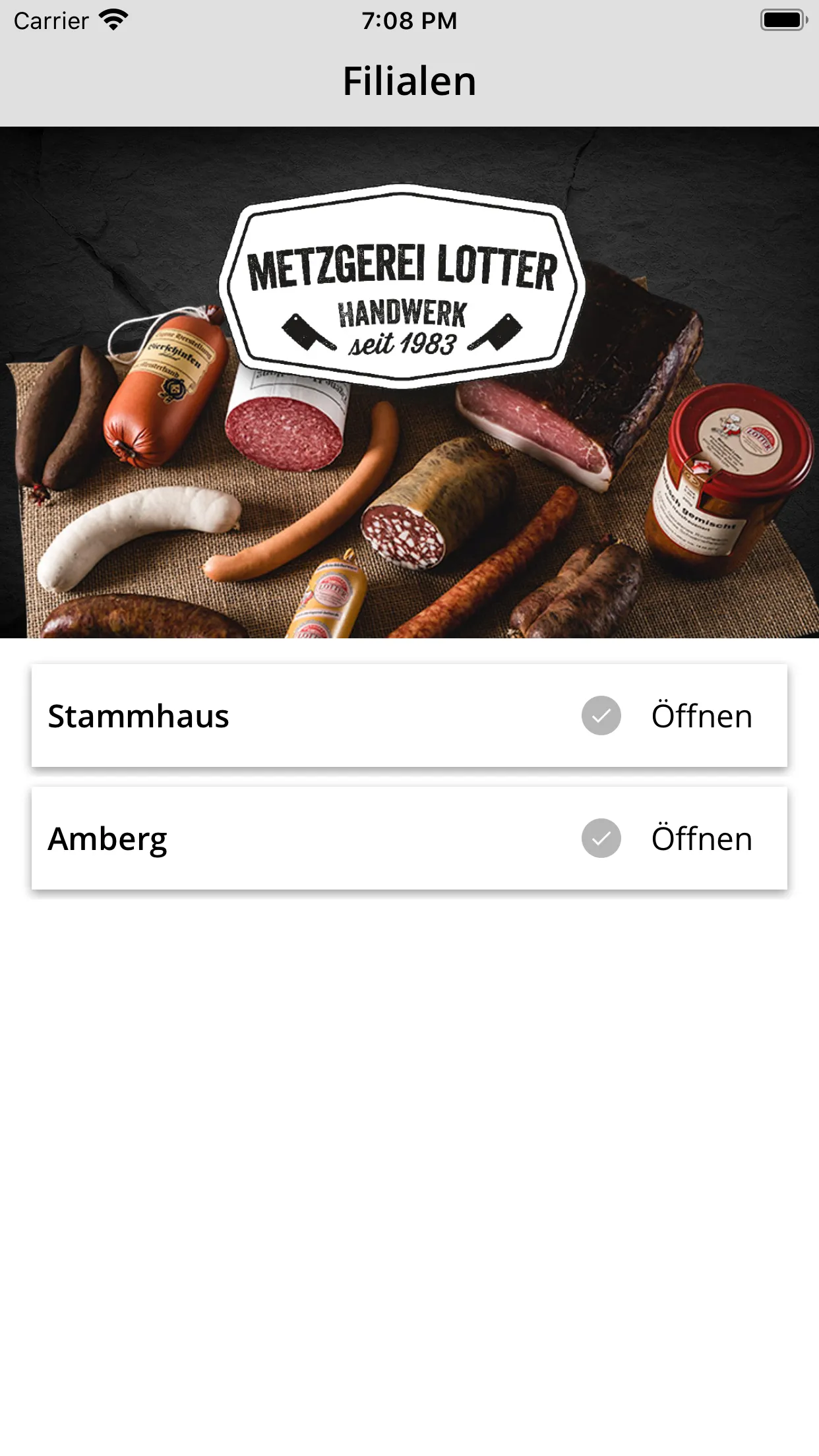 Metzgerei Lotter | Indus Appstore | Screenshot