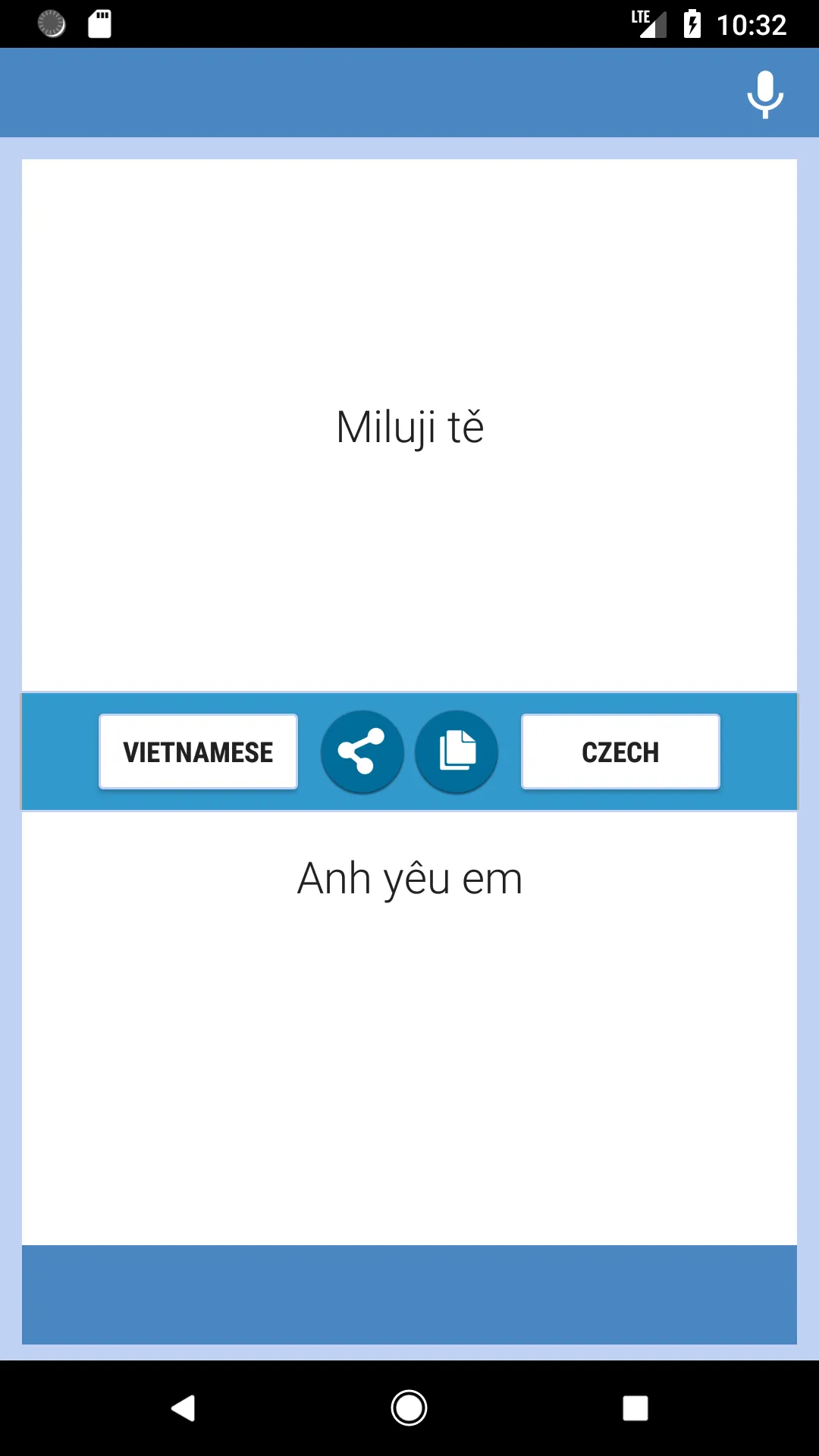 Vietnamese-Czech Translator | Indus Appstore | Screenshot