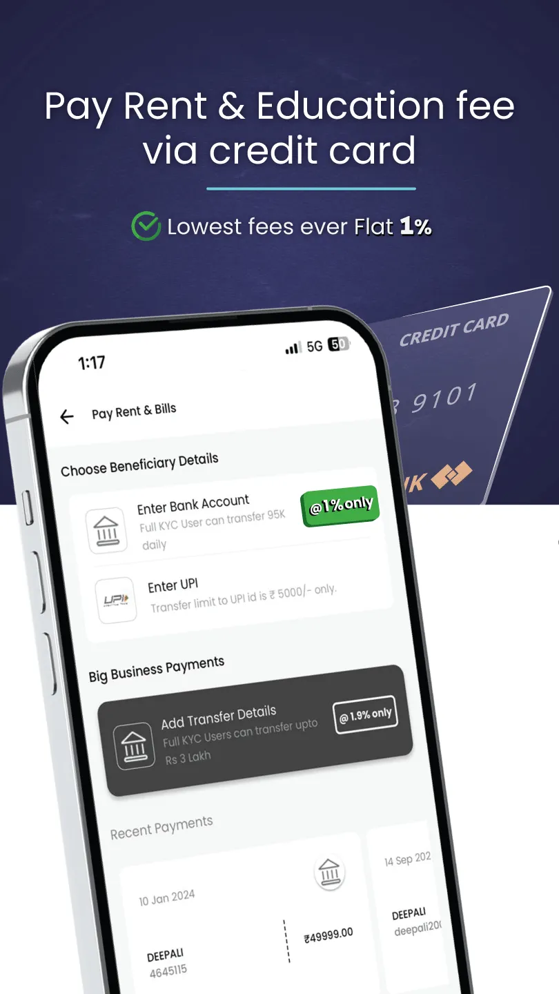 Credit Card, Invest & Bills | Indus Appstore | Screenshot