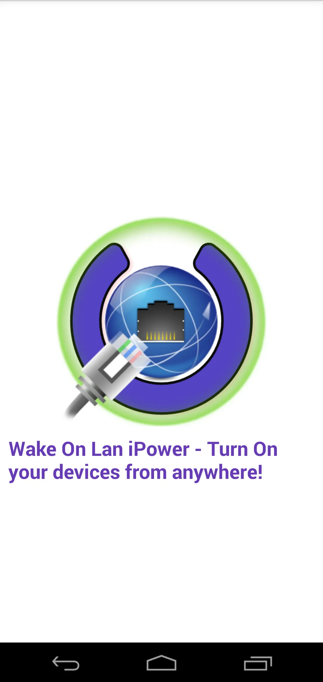 WoL iPower - Wake On Lan over  | Indus Appstore | Screenshot