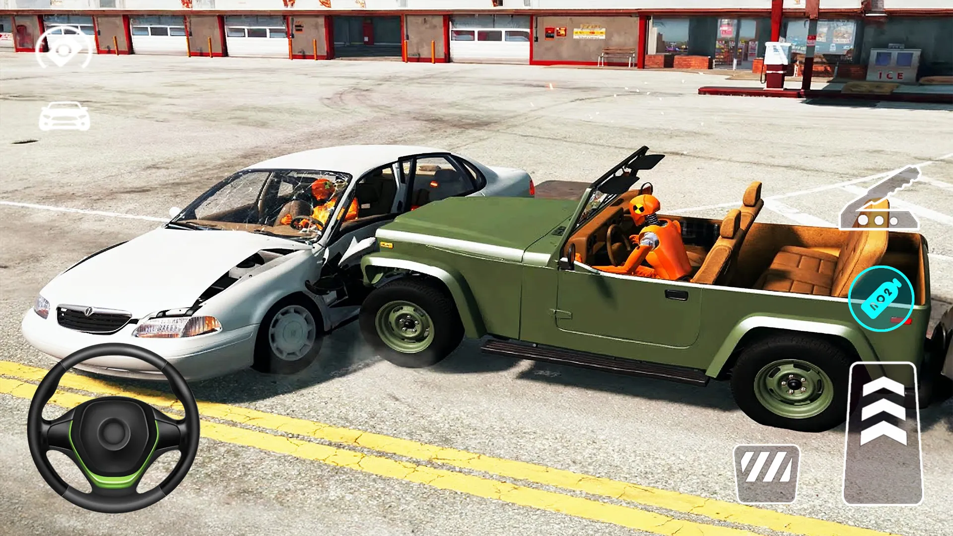 Car Crash Driving Test Game 3D | Indus Appstore | Screenshot