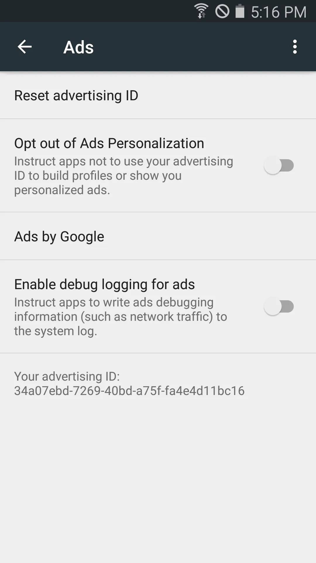 AAID - Find your Google Advert | Indus Appstore | Screenshot