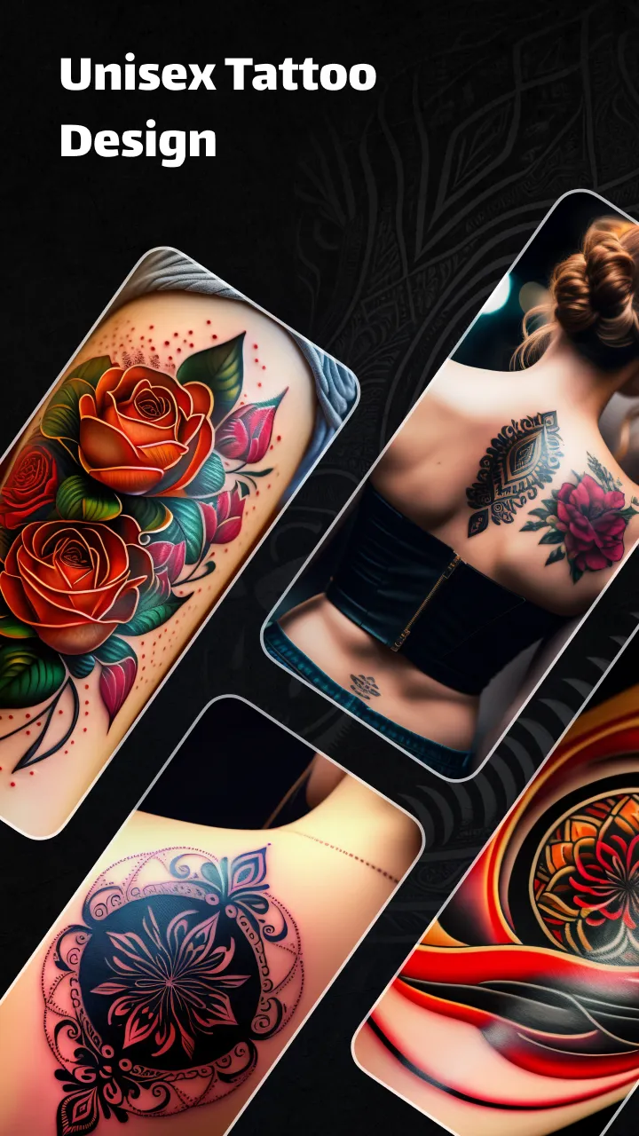 Flower Tattoo Design Wallpaper | Indus Appstore | Screenshot