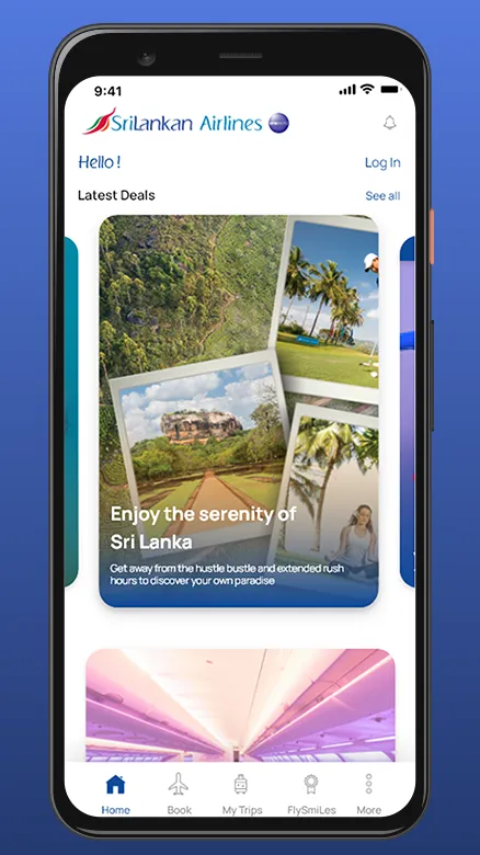 SriLankan Airlines | Indus Appstore | Screenshot