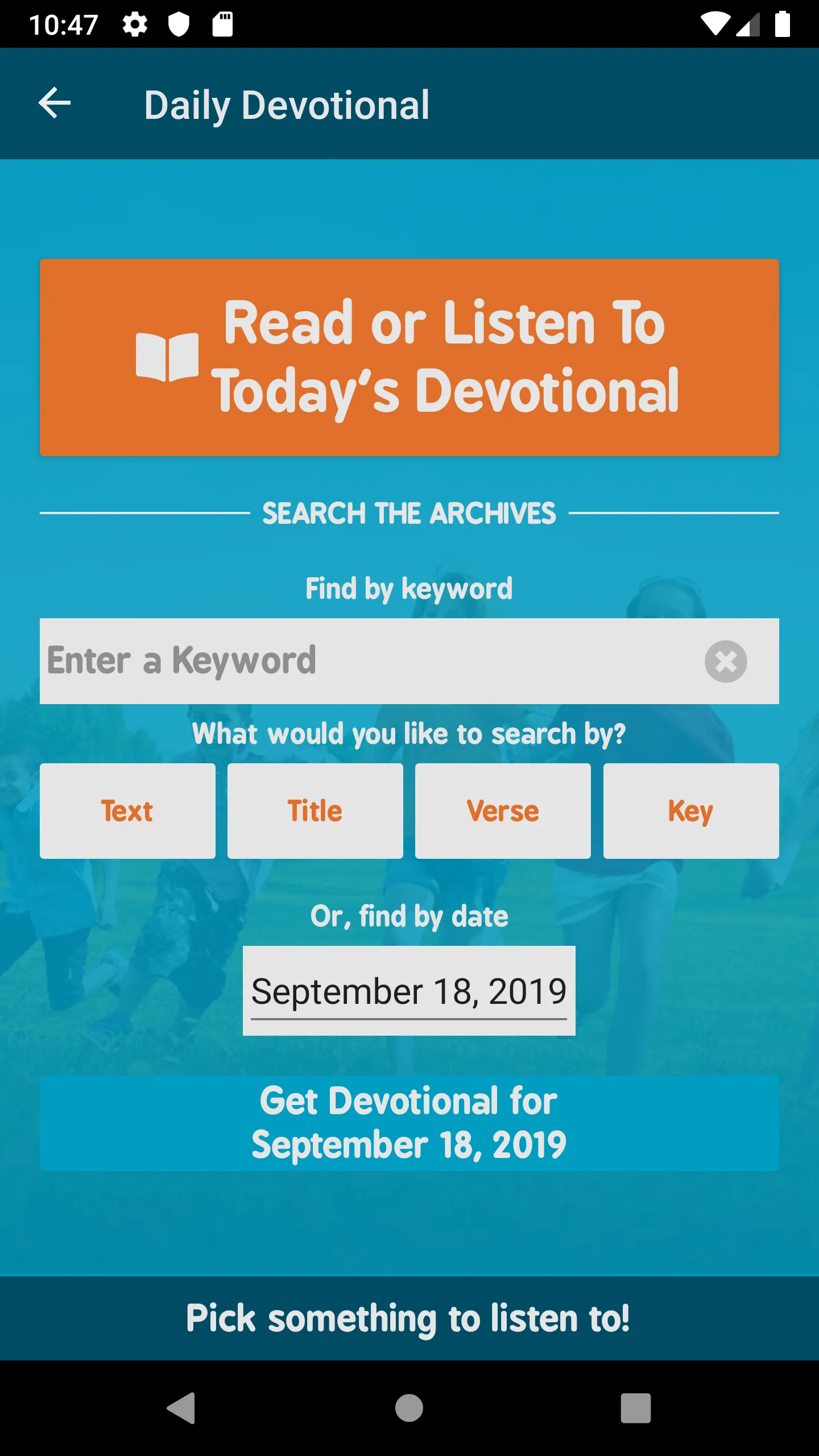 Keys for Kids Ministries | Indus Appstore | Screenshot