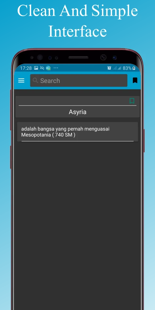 Kamus Istilah Sejarah | Indus Appstore | Screenshot