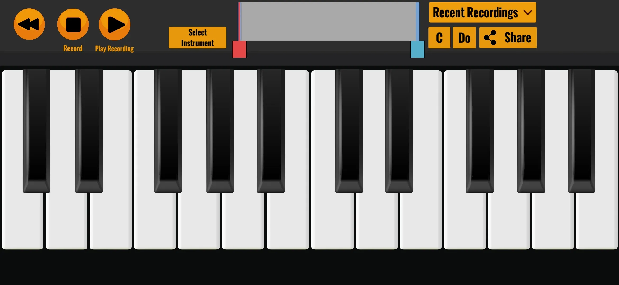 Virtual Piano | Indus Appstore | Screenshot