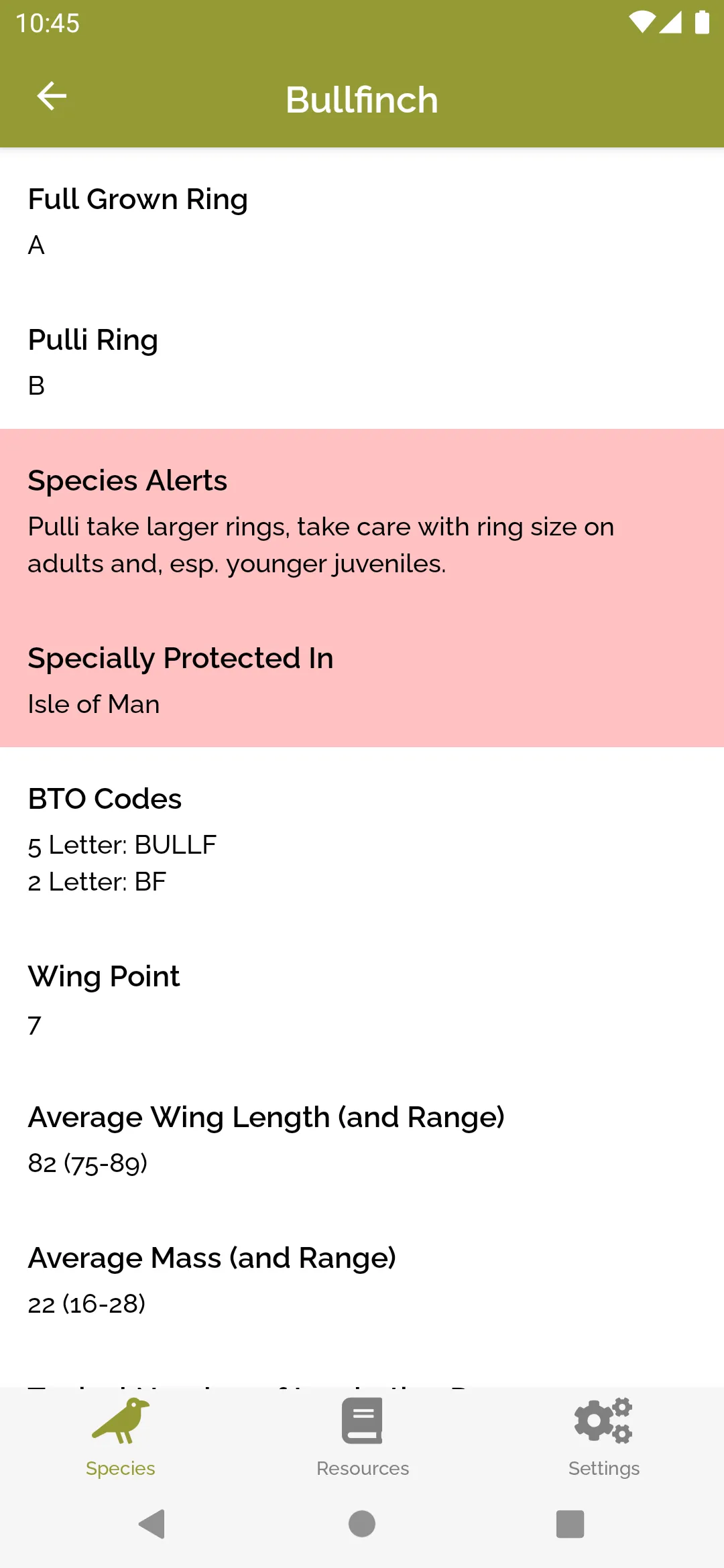 BTO Ringing & NRS Info | Indus Appstore | Screenshot