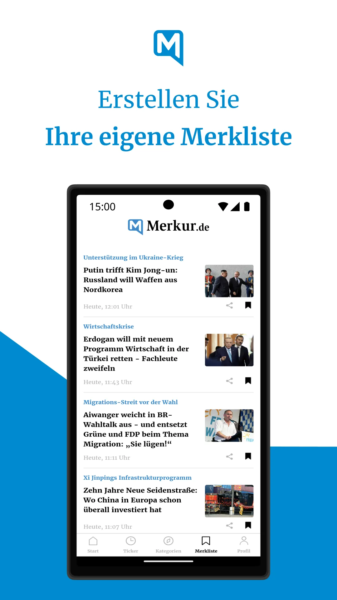 Merkur.de: Die Nachrichten App | Indus Appstore | Screenshot