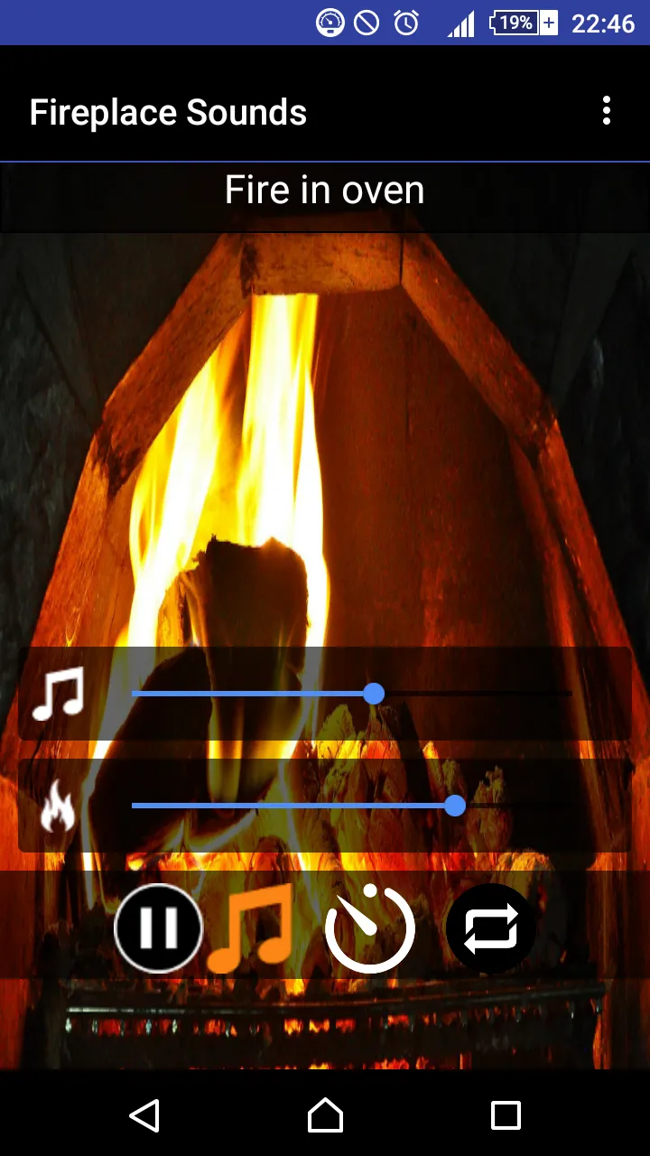 Relax & Sleep Fireplace Sounds | Indus Appstore | Screenshot