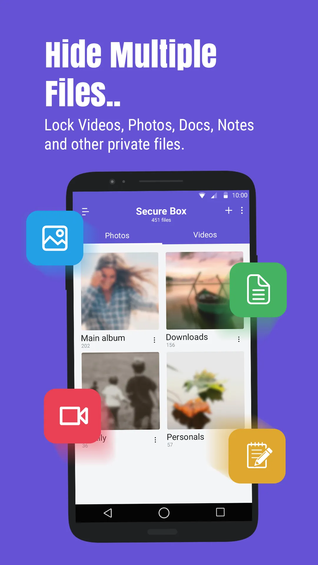 Photo & Video Locker - Gallery | Indus Appstore | Screenshot