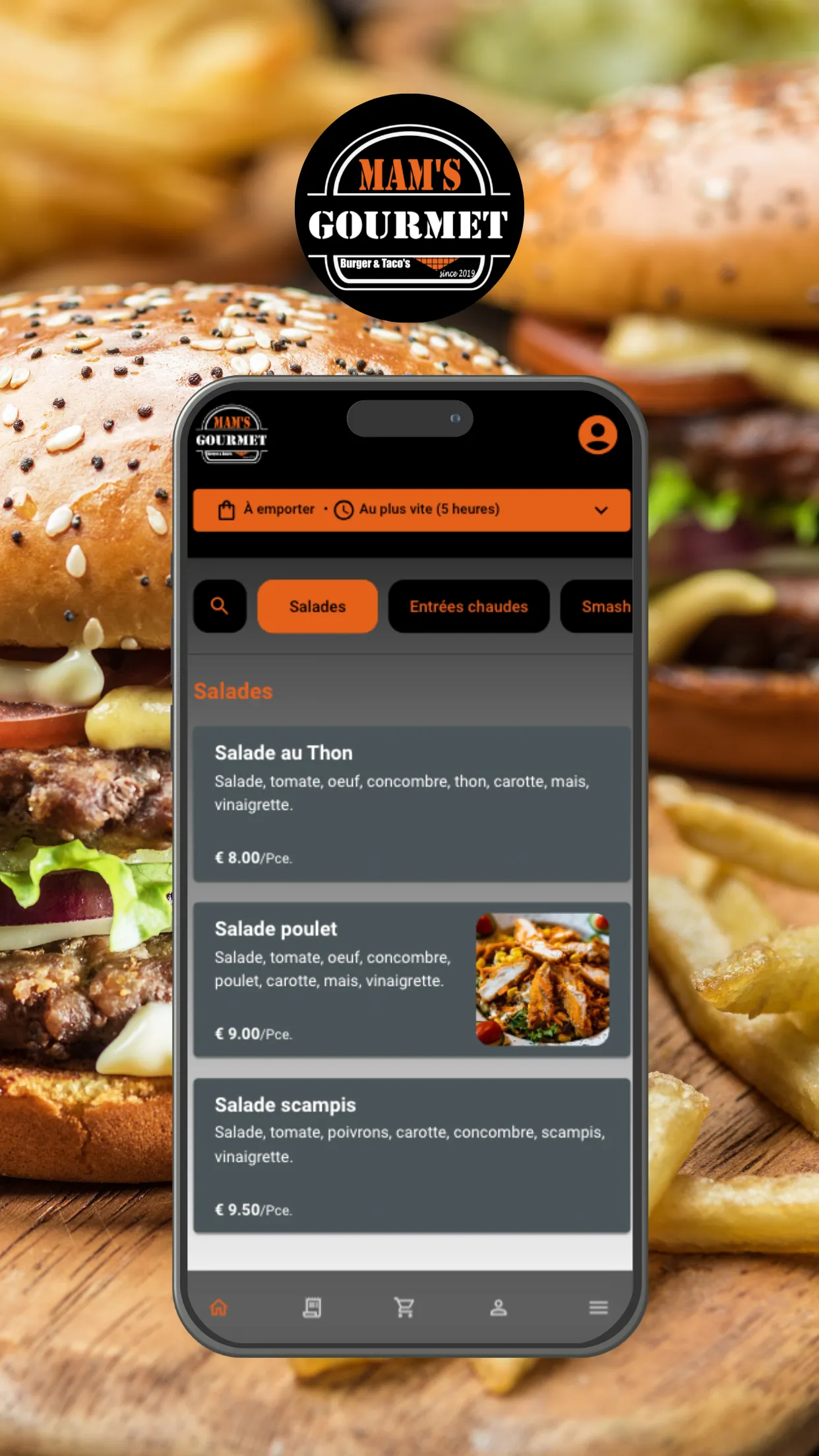 Mam's Burger | Indus Appstore | Screenshot