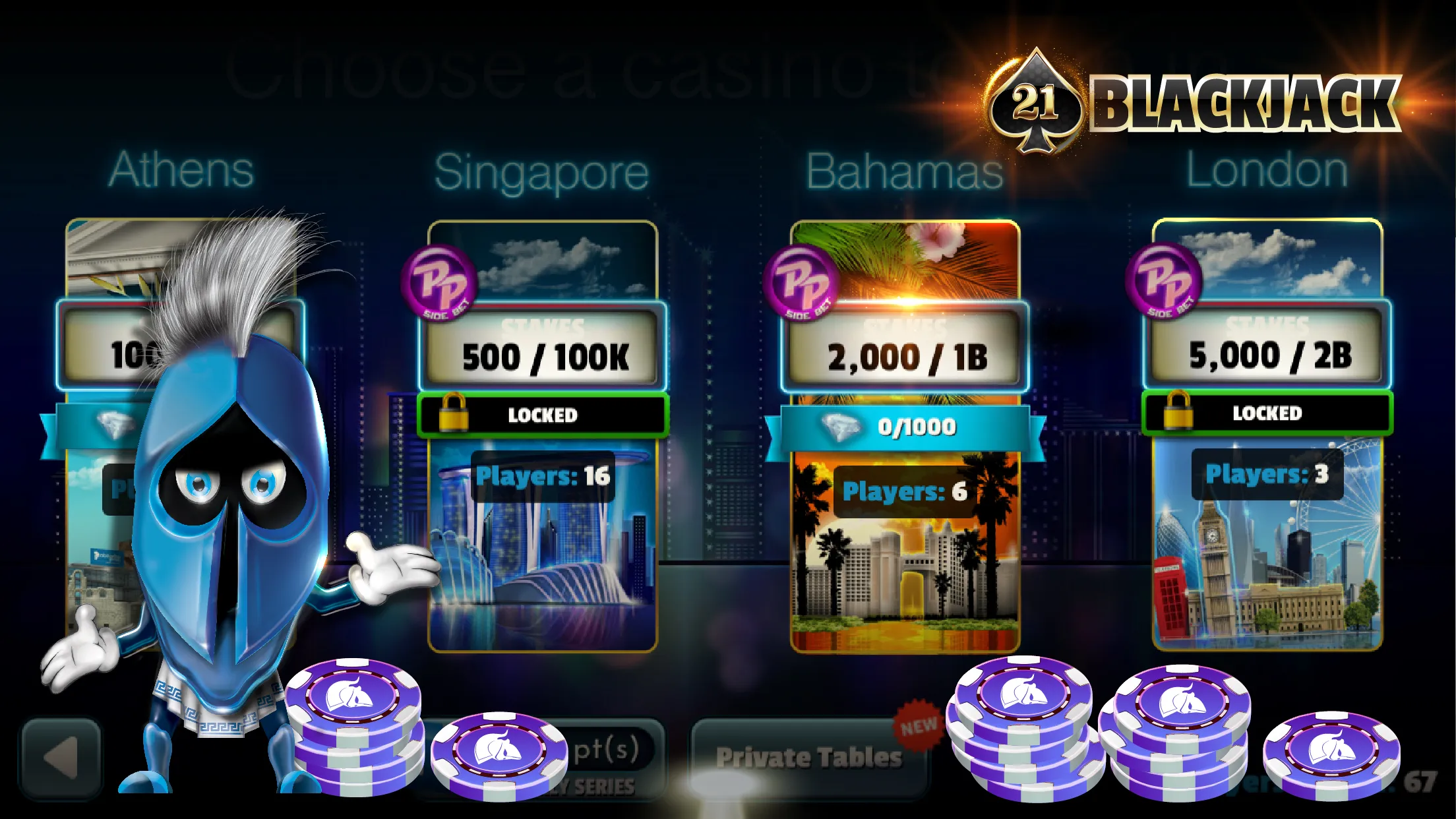 BlackJack 21 - Online Casino | Indus Appstore | Screenshot