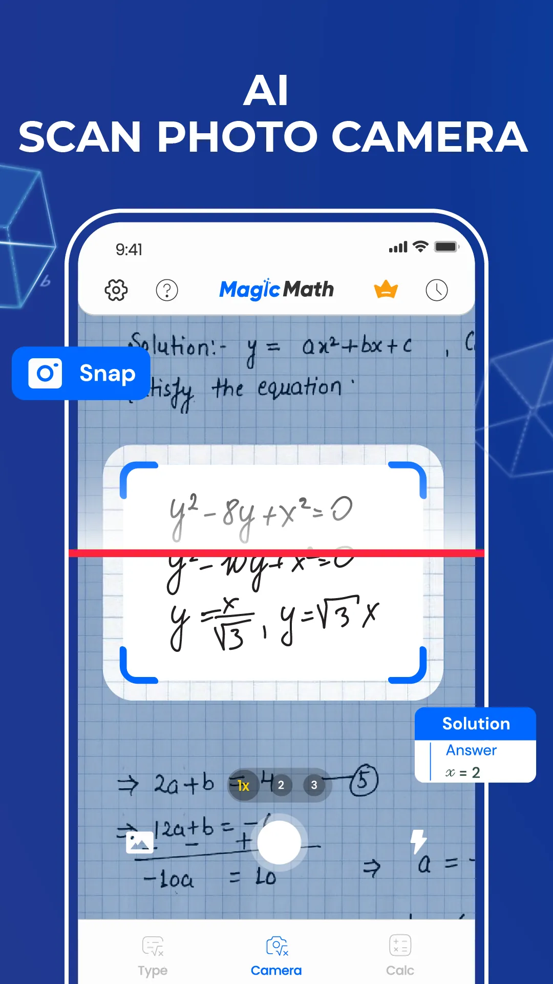 Magic Math- Photo Math Scanner | Indus Appstore | Screenshot