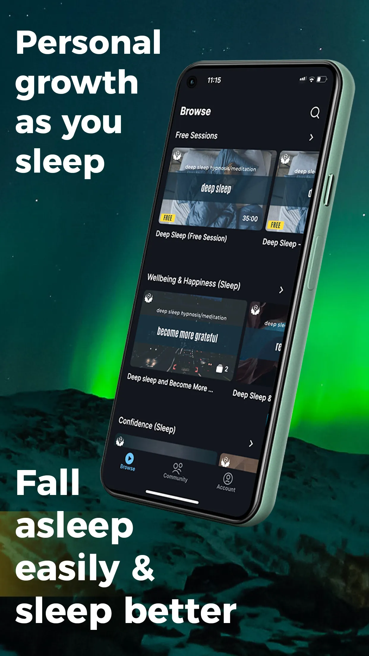 Healing Mind: Hypnosis & Sleep | Indus Appstore | Screenshot