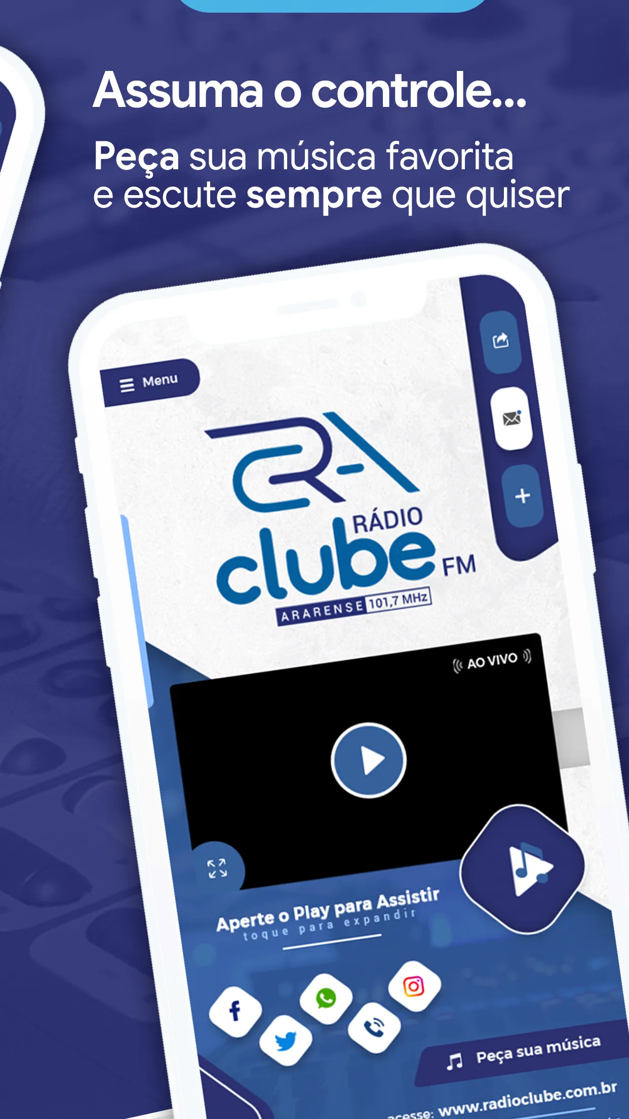 Rádio Clube Ararense | Indus Appstore | Screenshot