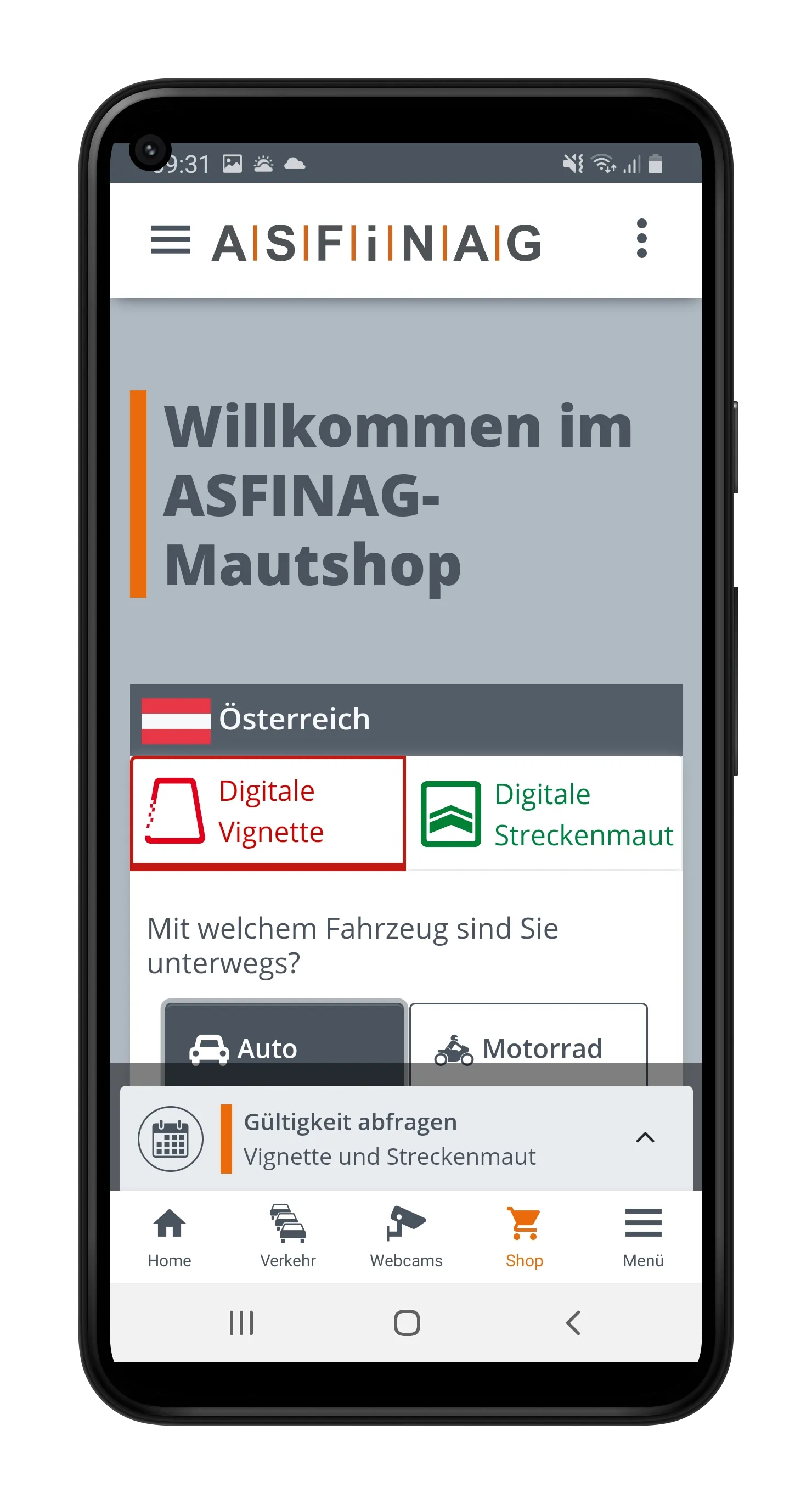 ASFINAG | Indus Appstore | Screenshot