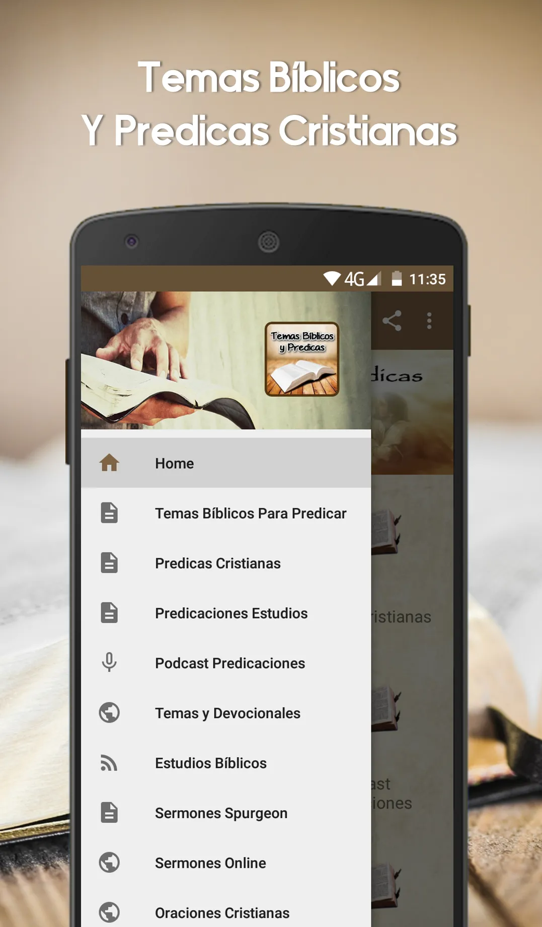 Temas Bíblicos y Predicas | Indus Appstore | Screenshot