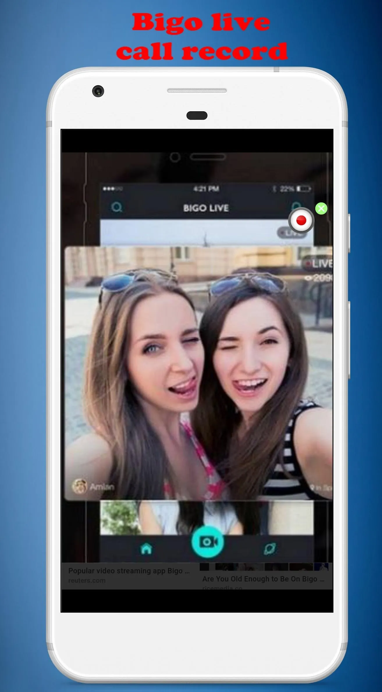 video call recorder 2019 - rec | Indus Appstore | Screenshot