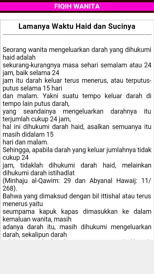 Fiqih Sunnah Wanita | Indus Appstore | Screenshot