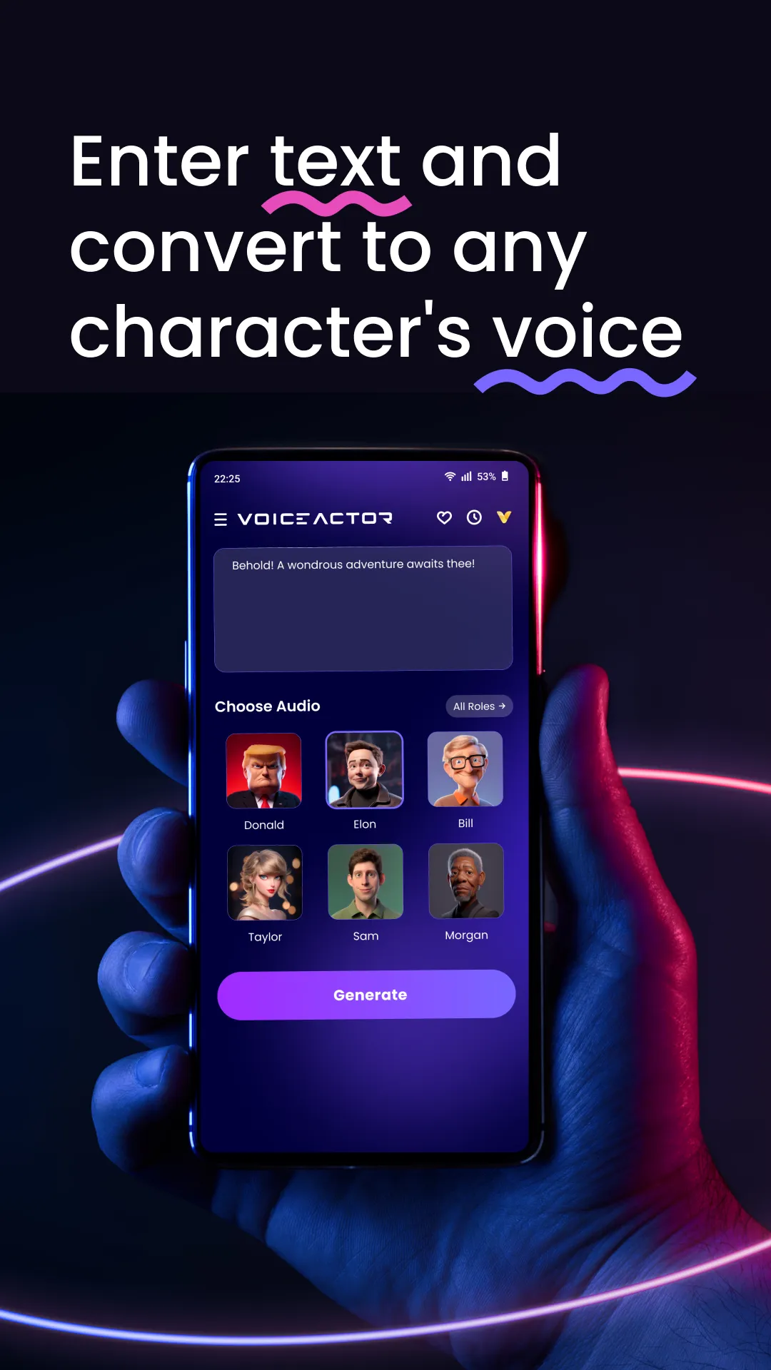 Voice Actor - AI Sound Changer | Indus Appstore | Screenshot