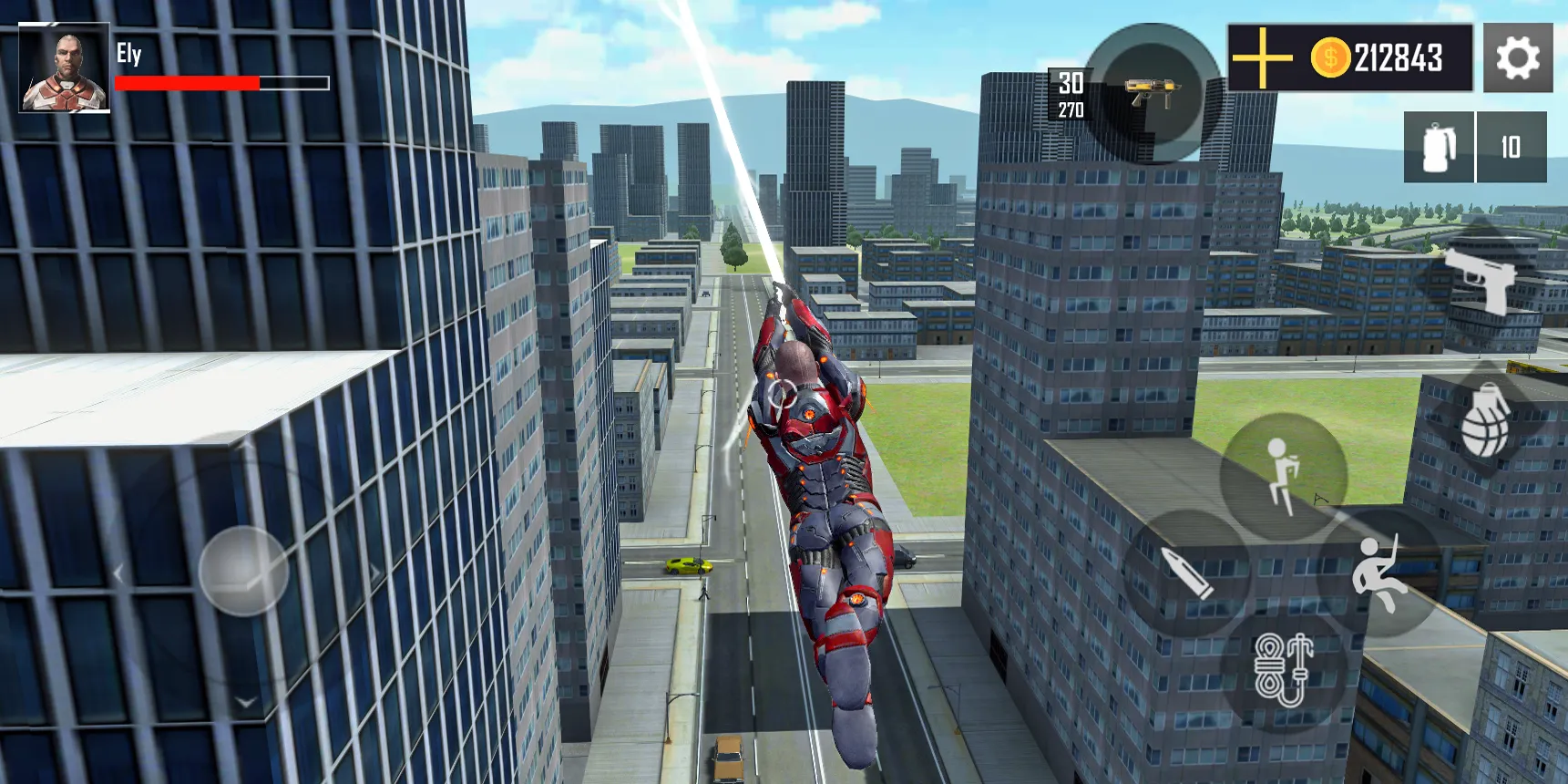 Super Hero Rope Crime City | Indus Appstore | Screenshot