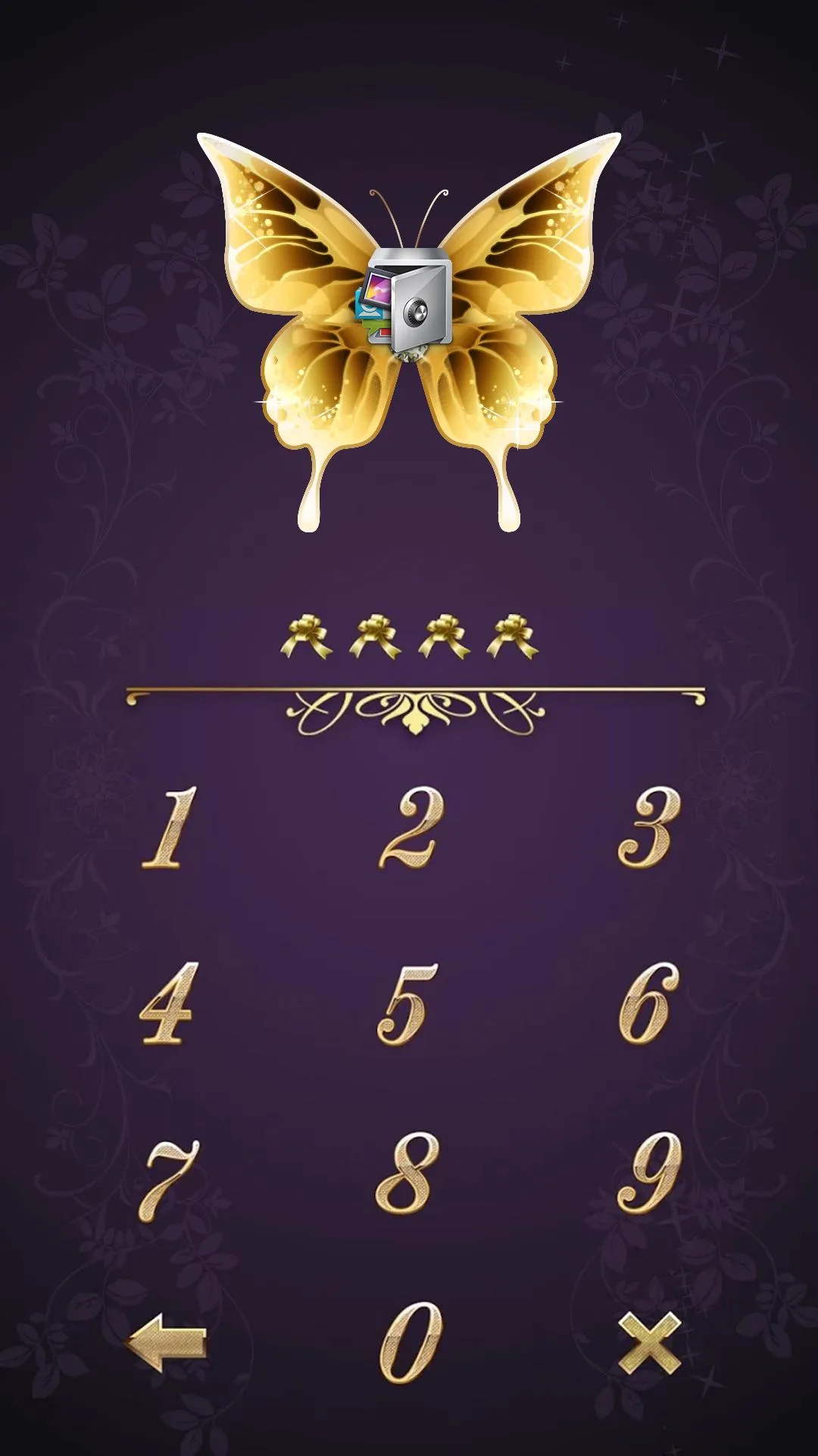 AppLock Theme Butterfly | Indus Appstore | Screenshot