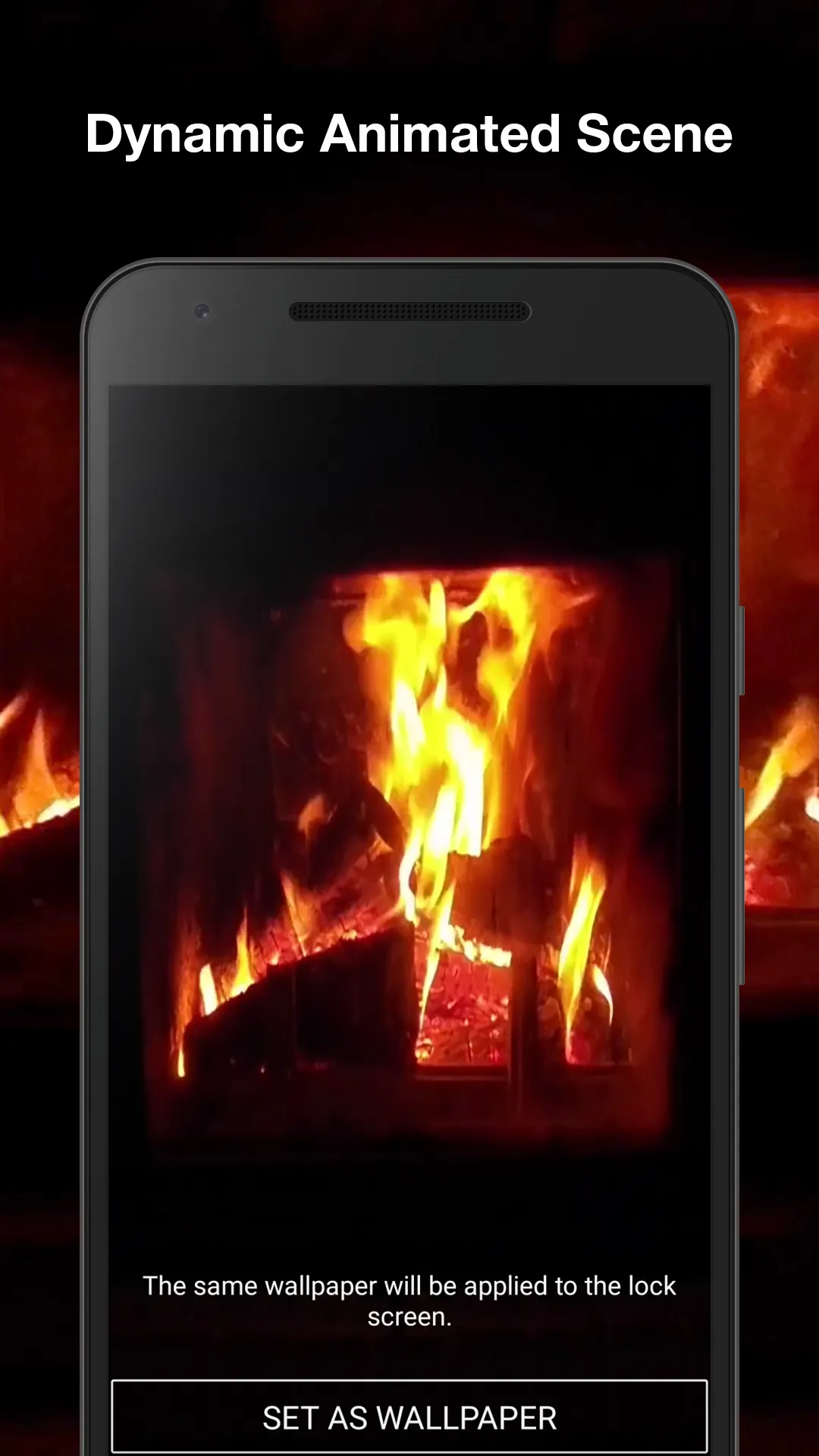 Fireplace Live Wallpaper | Indus Appstore | Screenshot