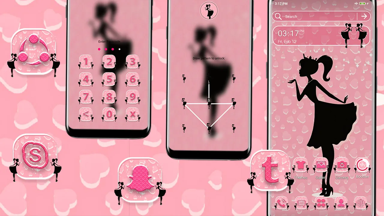 Princess Doll Theme | Indus Appstore | Screenshot