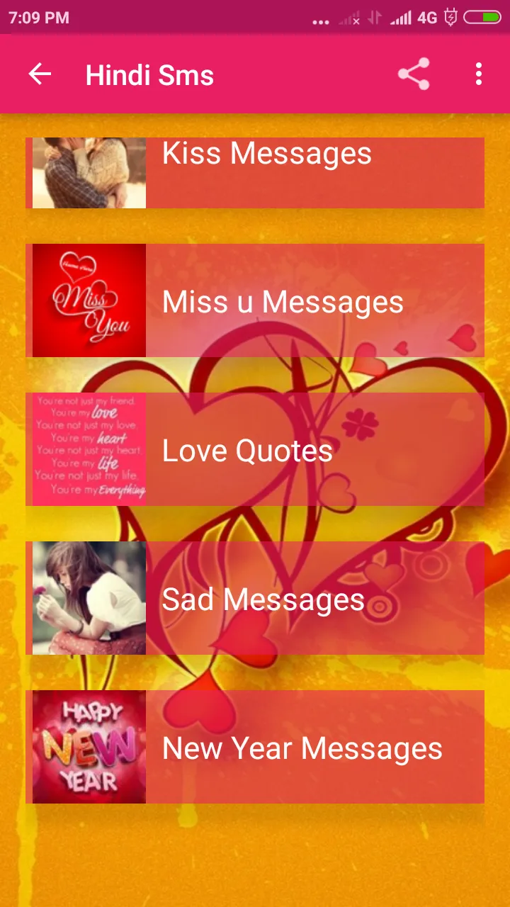 Love Sms Messages 2024 | Indus Appstore | Screenshot