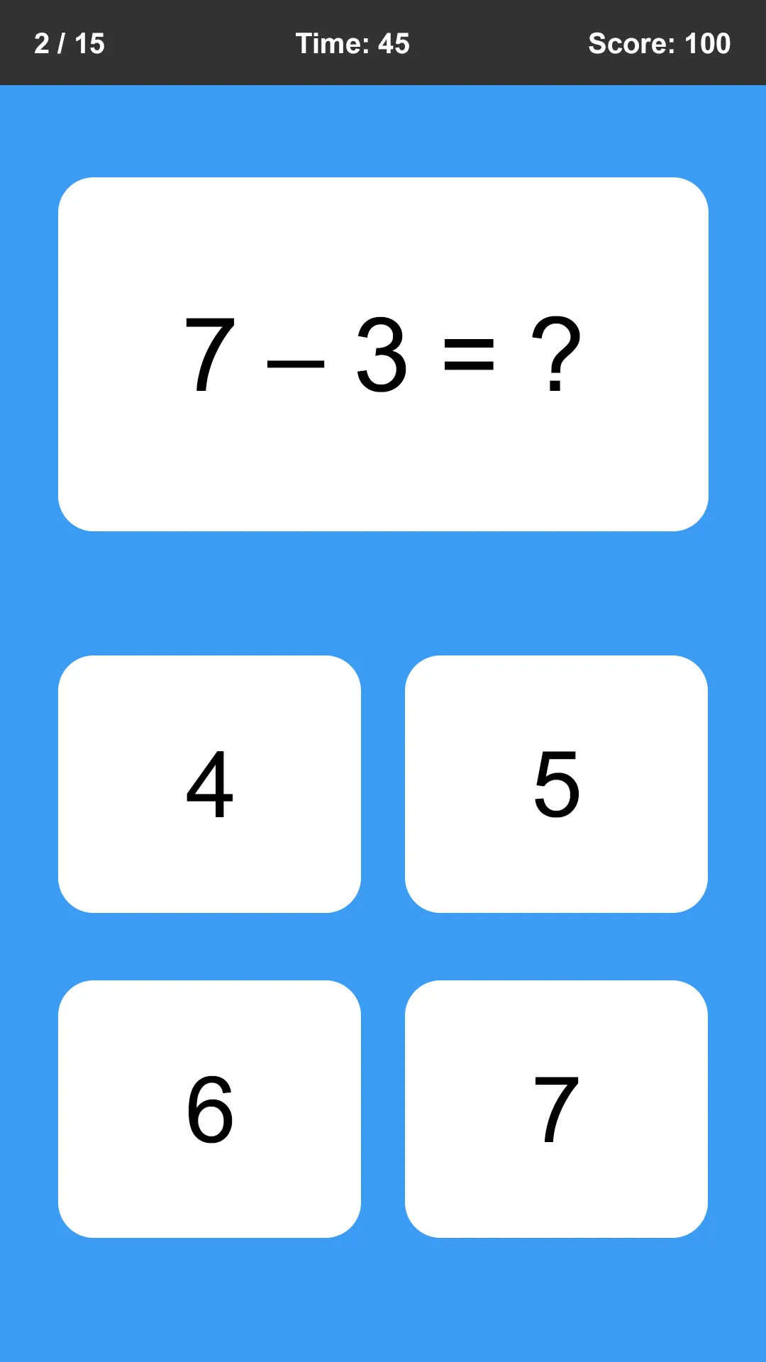 Math Game | Indus Appstore | Screenshot