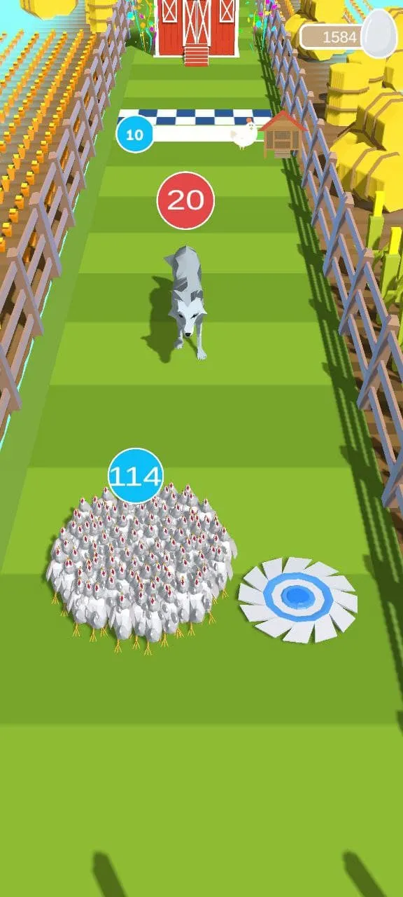 Chicken vs Fox: 3D Ranner | Indus Appstore | Screenshot