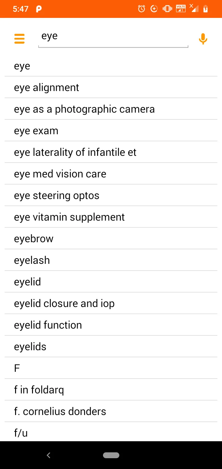 Optometry Dictionary | Indus Appstore | Screenshot