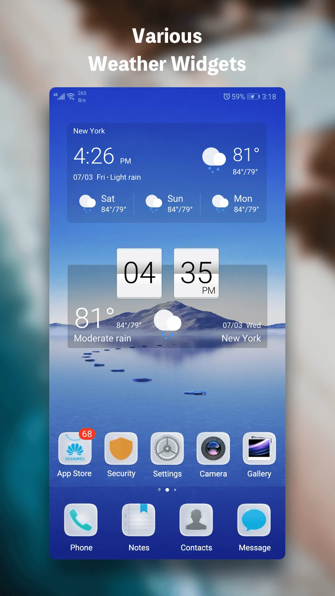 Weather Live - Radar & Widget | Indus Appstore | Screenshot
